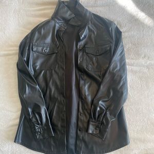 Faux leather blazer/jacket. Never worn.
